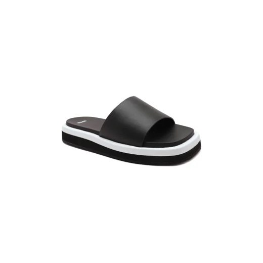 BOSS BLACK Klapki Allie Slide-FL ze sklepu Gomez Fashion Store w kategorii Klapki damskie - zdjęcie 173046608