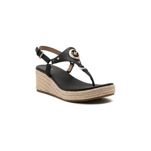 Michael Kors Skórzane koturny CASEY WEDGE Michael Kors 40 okazja Gomez Fashion Store