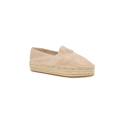 Tommy Hilfiger Espadryle TH SUEDE FLATFORM | z dodatkiem skóry ze sklepu Gomez Fashion Store w kategorii Espadryle damskie - zdjęcie 173046877