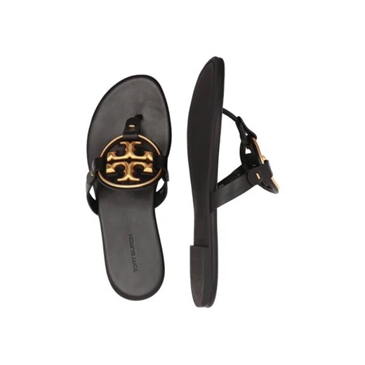 TORY BURCH Skórzane japonki Miller Tory Burch 37,5 Gomez Fashion Store