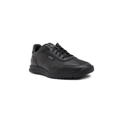 BOSS BLACK Skórzane sneakersy Zayn ze sklepu Gomez Fashion Store w kategorii Buty sportowe męskie - zdjęcie 173047305