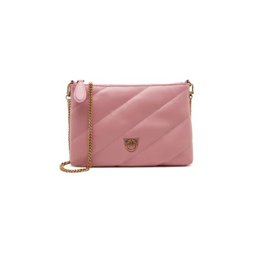 Pinko Skórzana listonoszka FLAT POUCH Pinko One Size wyprzedaż Gomez Fashion Store