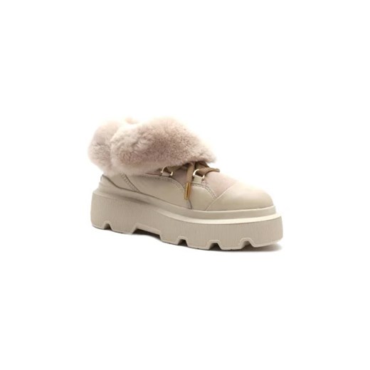 INUIKII Skórzane śniegowce | z dodatkiem wełny ze sklepu Gomez Fashion Store w kategorii Śniegowce damskie - zdjęcie 173047815