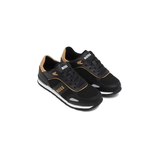 BOSS Kidswear Sneakersy | z dodatkiem skóry Boss Kidswear 41 wyprzedaż Gomez Fashion Store