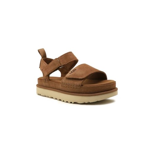 UGG Skórzane sandały W GOLDENSTAR ze sklepu Gomez Fashion Store w kategorii Sandały damskie - zdjęcie 173048929