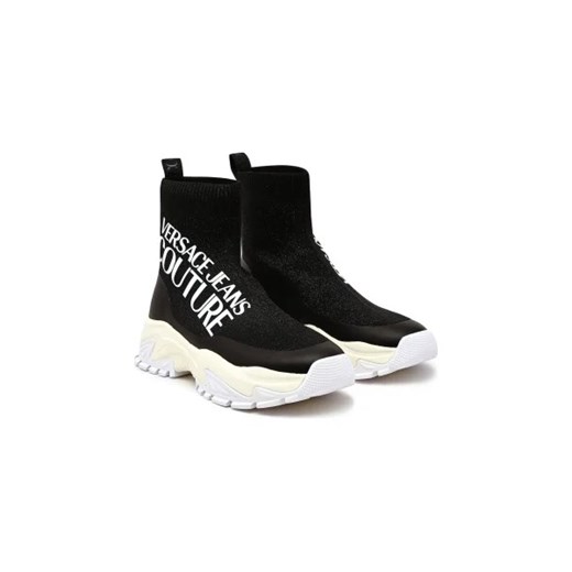 Buty sportowe damskie Versace Jeans sneakersy tkaninowe