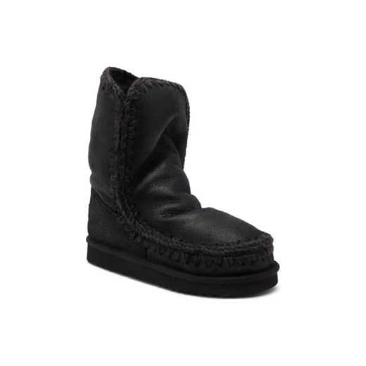 MOU Skórzane śniegowce | z dodatkiem wełny ze sklepu Gomez Fashion Store w kategorii Śniegowce damskie - zdjęcie 173055915
