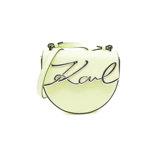 Karl Lagerfeld Skórzana listonoszka k/signature sm ze sklepu Gomez Fashion Store w kategorii Listonoszki - zdjęcie 173057027