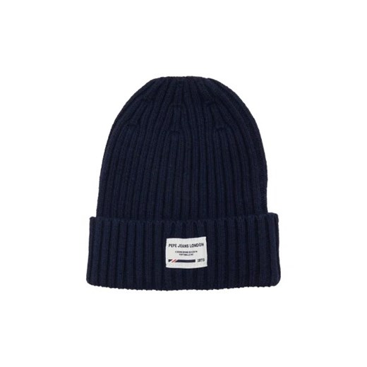 Pepe Jeans London Czapka JOHNNY | z dodatkiem wełny ze sklepu Gomez Fashion Store w kategorii Czapki dziecięce - zdjęcie 173057997