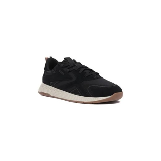 BOSS BLACK Sneakersy Titanium_Runn_sdly | z dodatkiem skóry 42 promocyjna cena Gomez Fashion Store