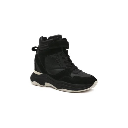 Guess Sneakersy ORLANDO | z dodatkiem skóry ze sklepu Gomez Fashion Store w kategorii Buty sportowe damskie - zdjęcie 173060659