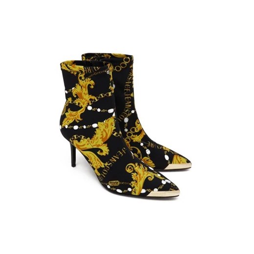 Versace Jeans Couture Botki | z dodatkiem skóry 40 okazja Gomez Fashion Store