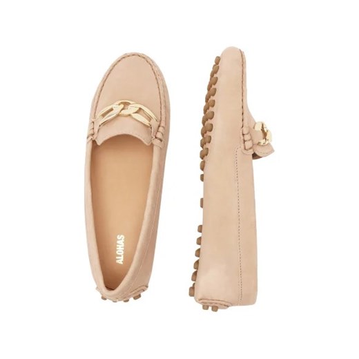 Mokasyny Alohas na jesień z tworzywa sztucznego 