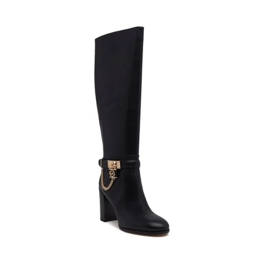 Michael Kors Skórzane kozaki na słupku Michael Kors 38 okazyjna cena Gomez Fashion Store
