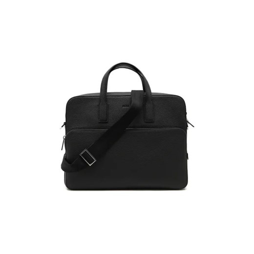 BOSS BLACK Skórzana torba na laptopa 16\" Crosstown_S ze sklepu Gomez Fashion Store w kategorii Torby na laptopa - zdjęcie 173062987