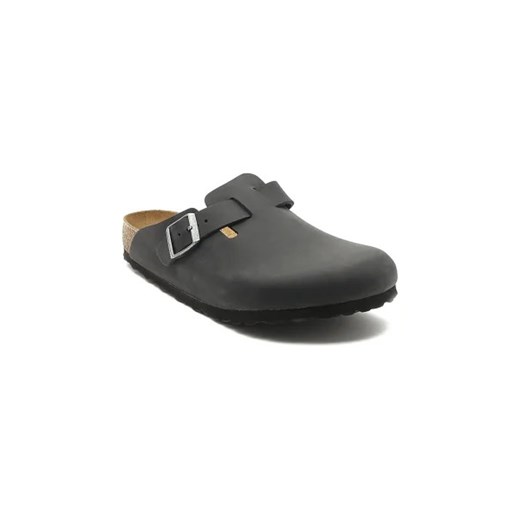 Birkenstock Skórzane klapki Boston ze sklepu Gomez Fashion Store w kategorii Klapki męskie - zdjęcie 173063186