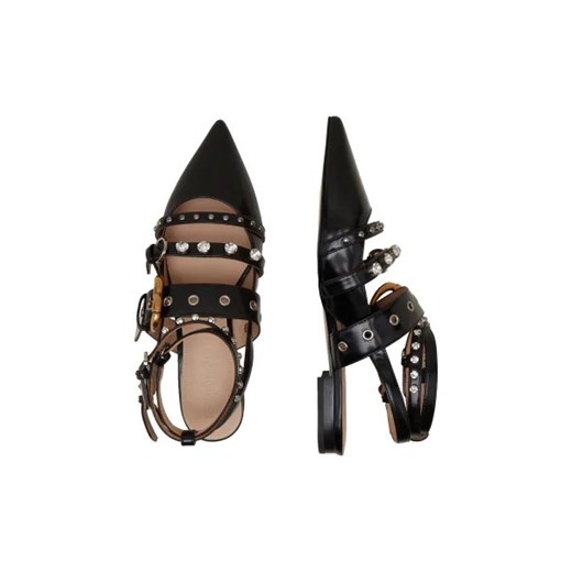 Pinko Sandały GIANIRA | z dodatkiem skóry Pinko 39 okazyjna cena Gomez Fashion Store