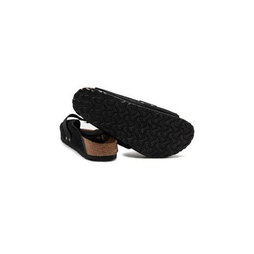 Birkenstock Skórzane klapki Kyoto VL 43 Gomez Fashion Store