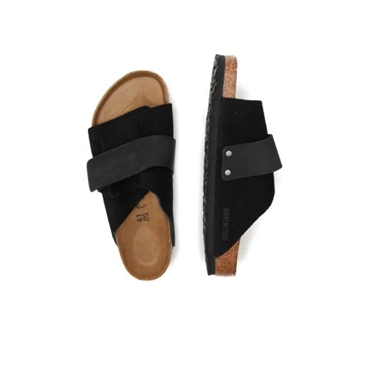Birkenstock Skórzane klapki Kyoto VL 43 Gomez Fashion Store