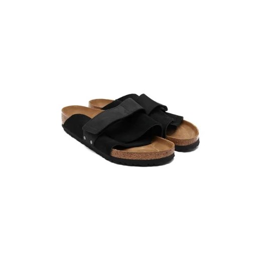 Birkenstock Skórzane klapki Kyoto VL 43 Gomez Fashion Store