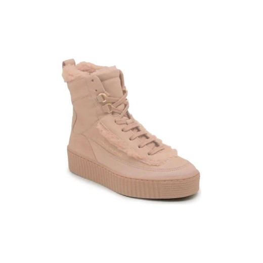 Tommy Hilfiger Skórzane sneakersy ESSENTIAL LACE UP WARMBOOTIE Tommy Hilfiger 39 okazyjna cena Gomez Fashion Store