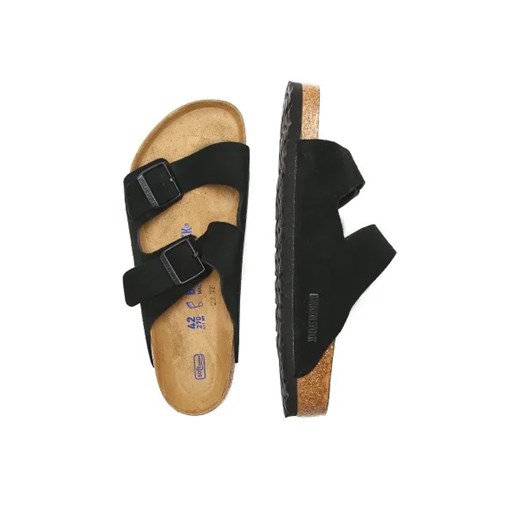 Birkenstock Skórzane klapki Arizona 45 promocyjna cena Gomez Fashion Store