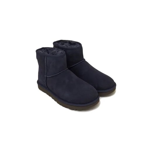 UGG Skórzane śniegowce Classic Mini II | z dodatkiem wełny 36 Gomez Fashion Store