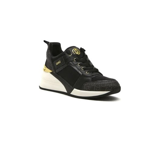 Liu Jo Sneakersy ALYSSA 1 | z dodatkiem skóry ze sklepu Gomez Fashion Store w kategorii Buty sportowe damskie - zdjęcie 173064827