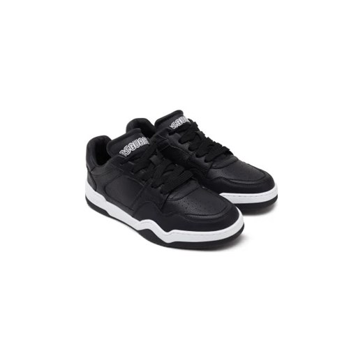 Dsquared2 Skórzane sneakersy SPIKER Dsquared2 43 promocja Gomez Fashion Store
