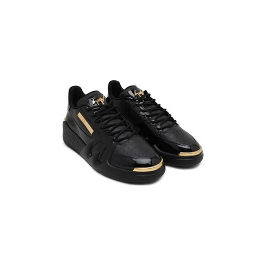 Giuseppe Zanotti Skórzane sneakersy TALON Giuseppe Zanotti 45 Gomez Fashion Store