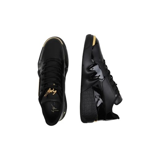Giuseppe Zanotti Skórzane sneakersy TALON Giuseppe Zanotti 45 Gomez Fashion Store