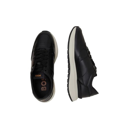 Buty sportowe męskie BOSS HUGO ze skóry