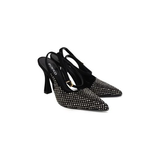 Pinko Skórzane szpilki LISETTE SLINGBACK Pinko 41 Gomez Fashion Store okazja
