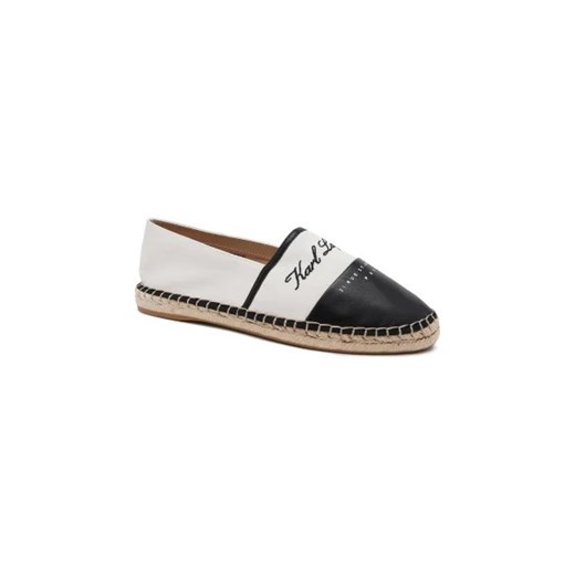 Karl Lagerfeld Espadryle KAMINI | z dodatkiem skóry Karl Lagerfeld 39 okazja Gomez Fashion Store
