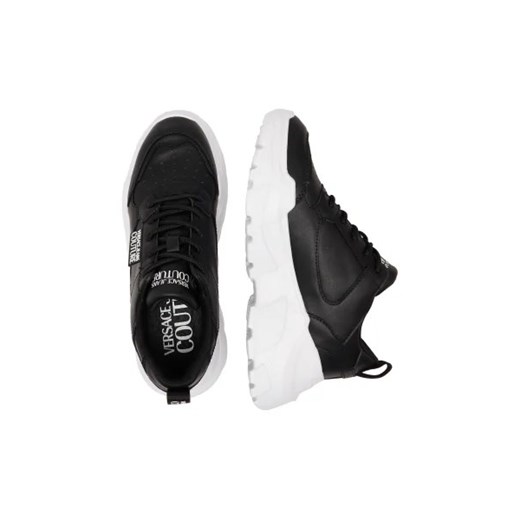 Versace Jeans Couture Sneakersy | z dodatkiem skóry 41 okazja Gomez Fashion Store