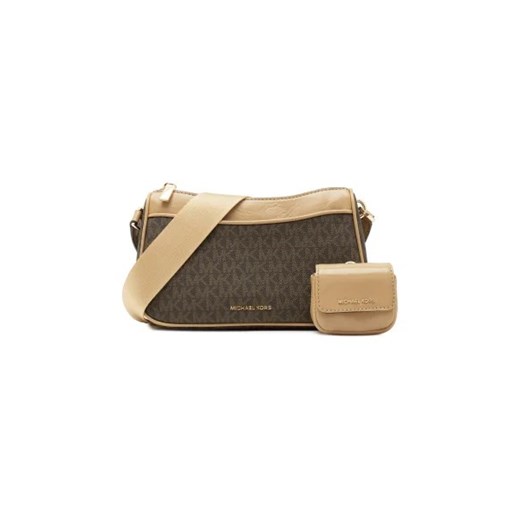 Michael Kors Skórzana torebka na ramię + saszetka Michael Kors One Size wyprzedaż Gomez Fashion Store