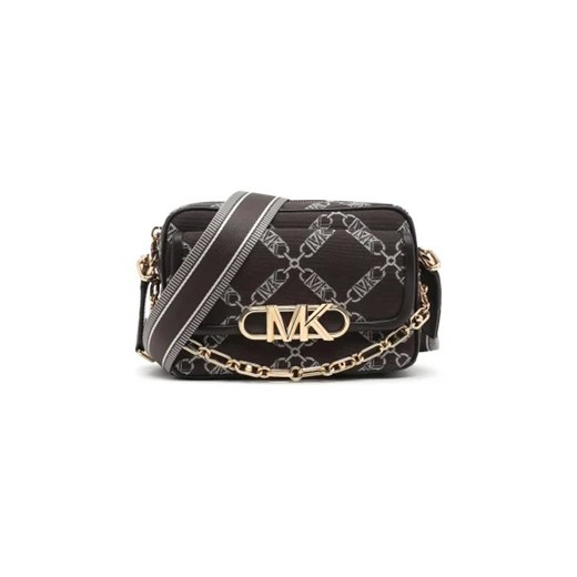 Michael Kors Listonoszka Navy | z dodatkiem skóry Michael Kors One Size okazja Gomez Fashion Store