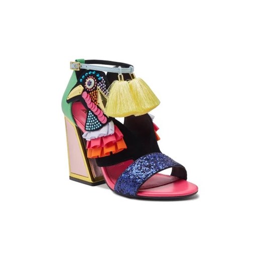 Kat Maconie Skórzane sandały na słupku ze sklepu Gomez Fashion Store w kategorii Sandały damskie - zdjęcie 173070098