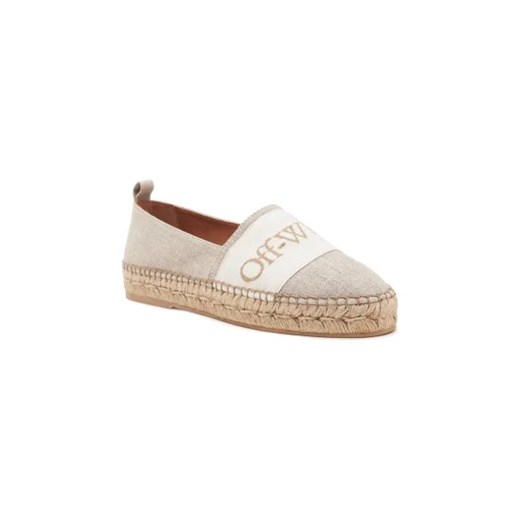 OFF-WHITE Espadryle | z dodatkiem skóry 37 promocyjna cena Gomez Fashion Store