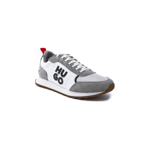 HUGO Sneakersy Icelin | z dodatkiem skóry ze sklepu Gomez Fashion Store w kategorii Buty sportowe męskie - zdjęcie 173070829