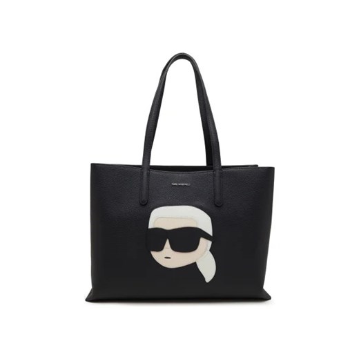 Karl Lagerfeld Skórzana shopperka k/ikonik 2.0 ze sklepu Gomez Fashion Store w kategorii Torby Shopper bag - zdjęcie 173071289