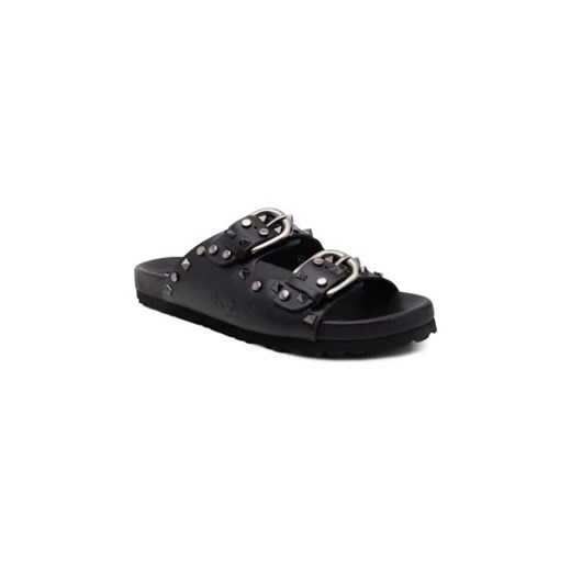 Pepe Jeans London Skórzane klapki OBAN ROCK 41 okazja Gomez Fashion Store