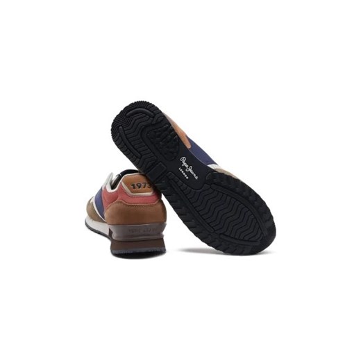 Pepe Jeans London Sneakersy London Class M | z dodatkiem skóry 40 okazja Gomez Fashion Store