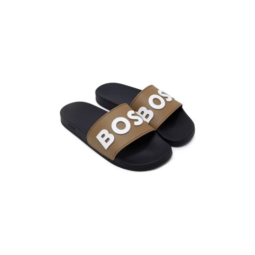 BOSS BLACK Klapki Kirk Slid rblg N 40 okazyjna cena Gomez Fashion Store
