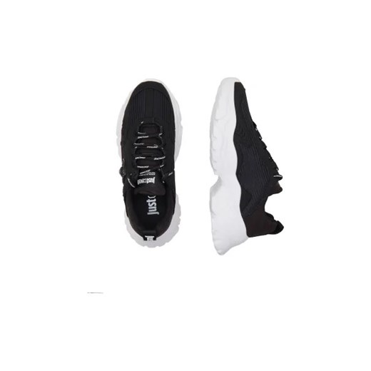 Buty sportowe damskie Just Cavalli sneakersy z tkaniny