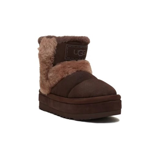 UGG Skórzane śniegowce CLASSIC CHILLAPEAK ze sklepu Gomez Fashion Store w kategorii Śniegowce damskie - zdjęcie 173072966