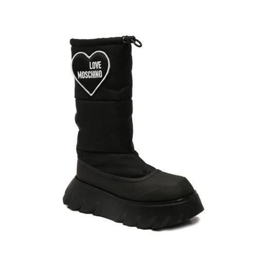 Love Moschino Ocieplane śniegowce Love Moschino 39 wyprzedaż Gomez Fashion Store
