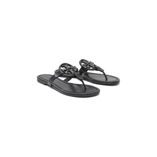 TORY BURCH Skórzane japonki Miller Pave Tory Burch 37 promocja Gomez Fashion Store