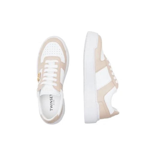 TWINSET Skórzane sneakersy Twinset 40 okazyjna cena Gomez Fashion Store