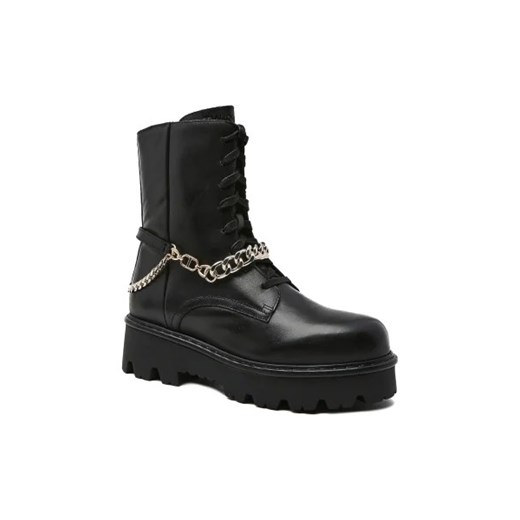 TWINSET Skórzane botki ze sklepu Gomez Fashion Store w kategorii Workery damskie - zdjęcie 173074735